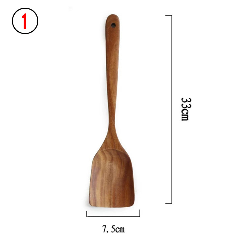 🌿Set di Stoviglie in Legno Naturale - Ecologiche ed Indistruttibili🌿