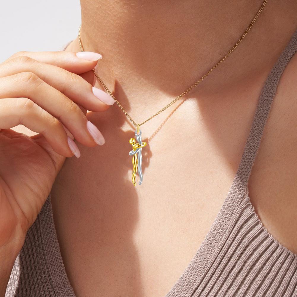 🌟 Collana "Abbraccio d’Amore" – Un Simbolo di Affetto e Unione 💞